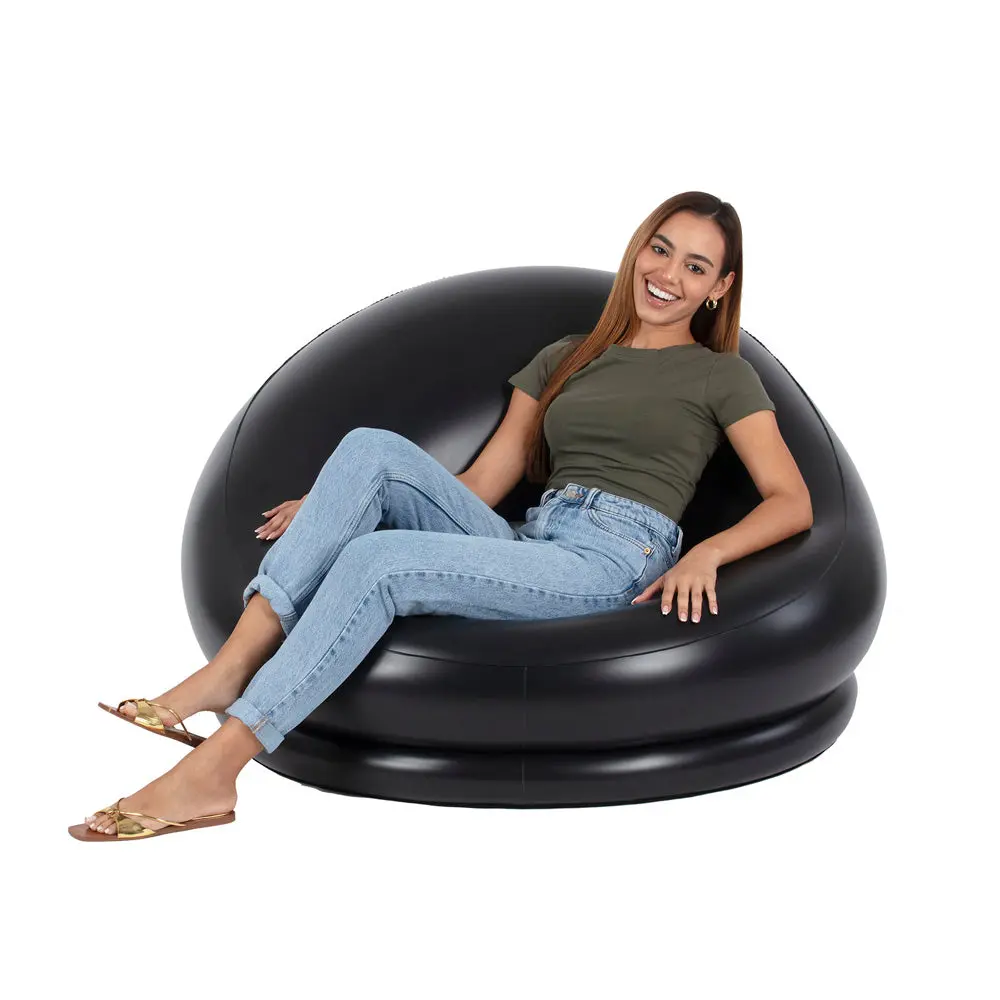 AirCandy BloChair - 8-Ball Cozy Lightweight Modern Inflatable Indoor Sofa, Room Accessories for Lounging