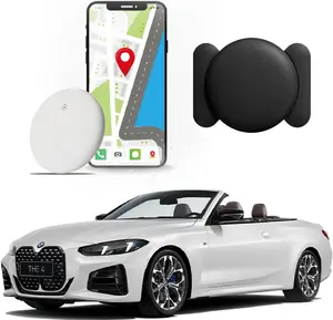 Car GPS Tracker, Mini Tracker with Weatherproof Magnetic Case - No Monthly Fees, Best Invisible GPS Tracker, Anti-lost Device, Works with Apple Find Myfath