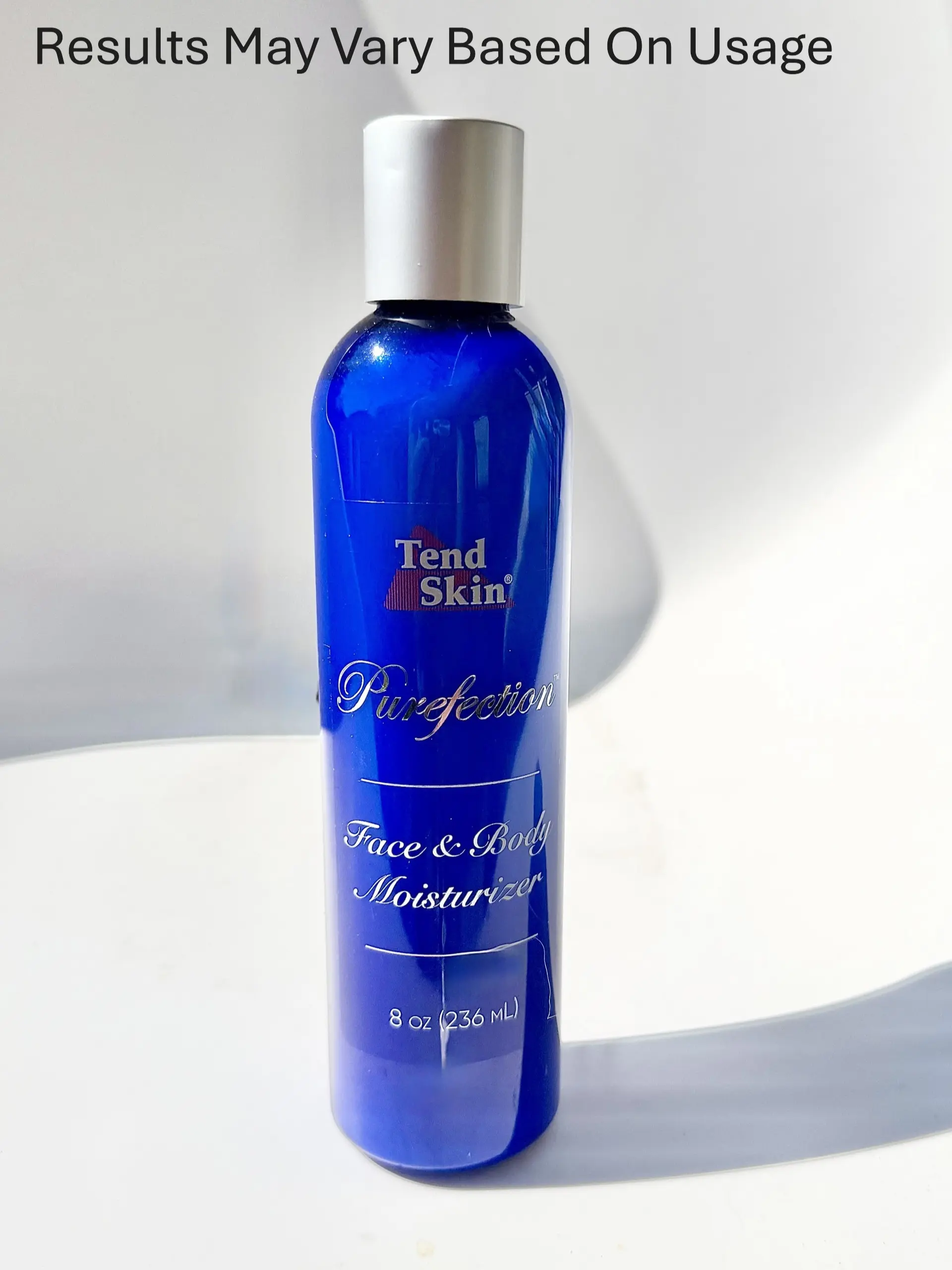 Face & Body Lotion - Tend Skin -  Moisturizer -   8 oz Men's Women's Soothing hands smooth sooth silky Anti-Wrinkle Balm Multi-Calcium Post-Shave Razor Burn Solution Moisturizing Cucumber Power Up Body Cream Enhanced Invincible Bump Relief and Treatment