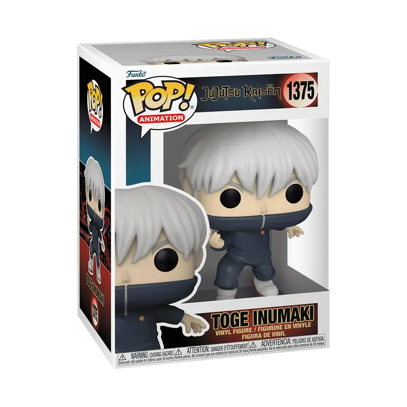 Funko Pop!: Jujutsu Kaisen - Toge Inumaki #1375 (Non-Chase) Collectible Pop Vinyl Figure