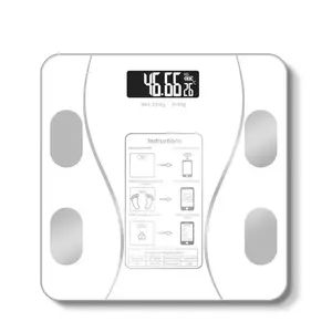 Smart Digital Weight Scale – Wireless Body Scale Powered by AAA Batteries (Not Included), No Charging Needed, Perfect for Home or Office, Great Gift Choice