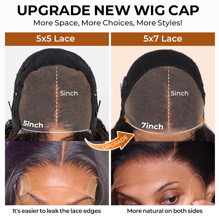 Alipearl Hair P4/27 Highlight Colored Wig Human Hair Glueless Wig 5x7 Lace Front Body Wave Highlight Pre Cut Lace Wig FallFreshness