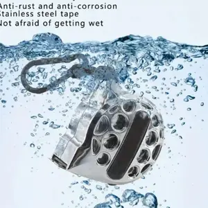 High Precision Stainless Steel Tape Measure, Waterproof Anti-Shock Rust Resistant, Industrial Grade, Durable Nylon Box, Hollow Design, Portable