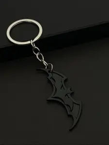 Bat Shape Men's Keychain, Creative Fashion Alloy Keychain, Cartoon Gift for Friends, Couple Keychain, Stylish Keychain, Fashionable Alloy Keychain, 1 Piece/3 Pieces