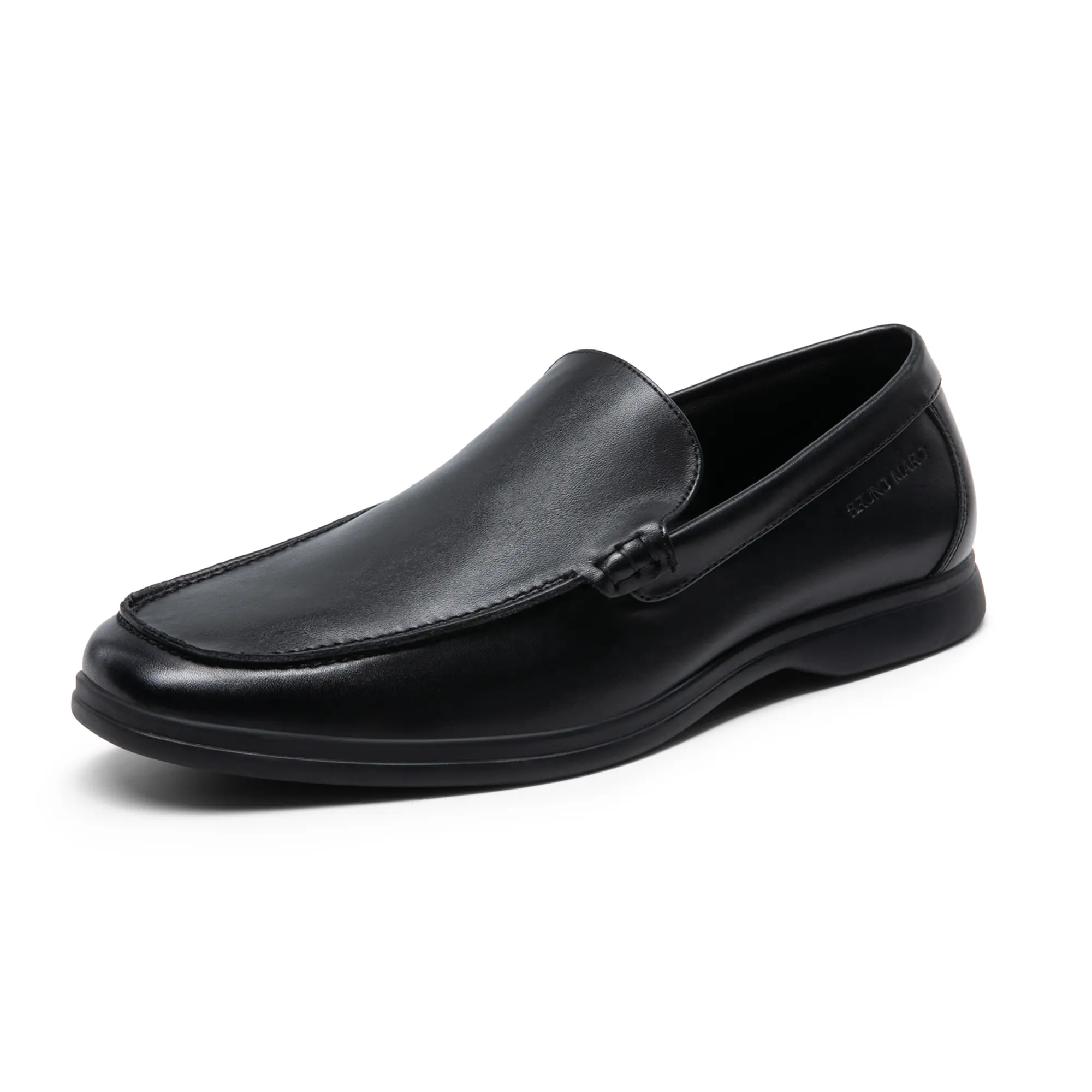 【BRUNO MARC Anniversary】 Men's Chunky Platform Loafers, Knit Mesh Slip-On Walking Shoes, Lighter Weight, Breathable, Cushioned Sponge, Height Boost, Flexible Md Outsole, Round Toe for Casual Wear, Back to School