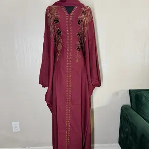 Blossom Luxe Embroidered Dubai Abaya