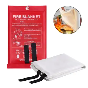 40"x40" Emergency Fire Blanket – Rapid Fire Suppression, Heat-Resistant Fiberglass & Flame-Retardant Protection – For Kitchen, Grill, Fireplace, Car & Home Safety – Essential for Wildfire Season Preparedness