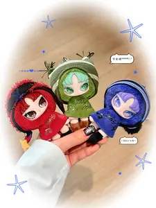 *WLLEMART-INN'S Twelve Tiny Wish Keepers Mini Charm Series Plush Blind Box, Exclusive Eye Design for Each Character, About 12cm, 10 Regular + 2 Secret + 2 Special Styles, Holiday & Birthday Gift, Bag Pendant / Keychain