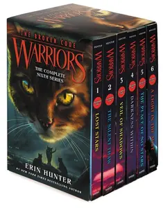 Warriors: The Broken Code Box Set: Volumes 1 to 6 (Warriors: The Broken Code) by Erin Hunter [Paperback Book]
