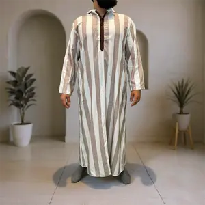 Moroccan Thobe - Brown