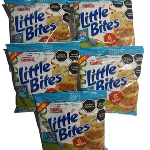 5 pack Little Bites Bimbo. Each pack with 6 pieces. Original or Party Cake Muffins. Snack cakes