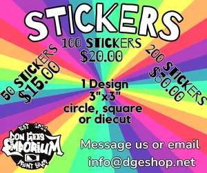 200 Custom Stickers 200 Custom Stickers