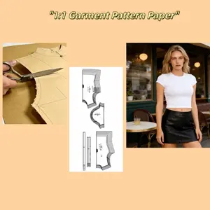 Women's Xxs-Xxl Sewing Pattern Set, 7 Sizes, Ideal for Custom Clothing Design, Handmade Fashion & DIY Fabric Making