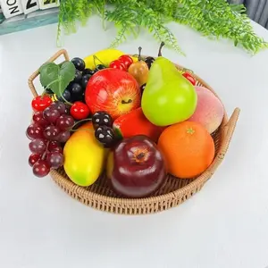 Set of 20 High-End Decorative Artificial Fruits, Enhance Decor for Living Room, Dining Room, Bedroom, Office, Hotel, Educational Institutions, Christmas, Parties