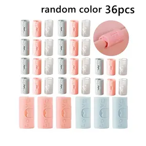 36 Counts Bed Sheet Grippers, Sheet Clips for Bed Sheet Holder, Duvet Cover Clips That Hold Slip and Fall Out, Locking Sheet Fasteners, Random Color