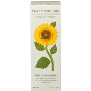Sweet Sunflower Plant the Box Reed Diffuser