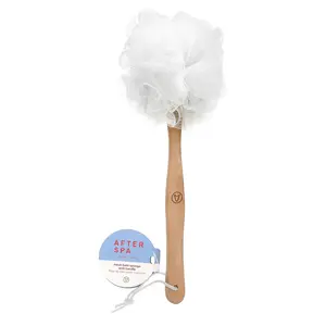 AfterSpa Mesh Bath Sponge with Handle, 1 Sponge