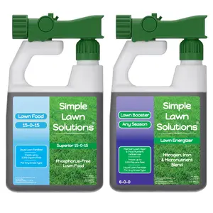 Fescue, Kentucky Bluegrass (Cool Season) Spring Lawn Best Sellers Fertilizer Bundle