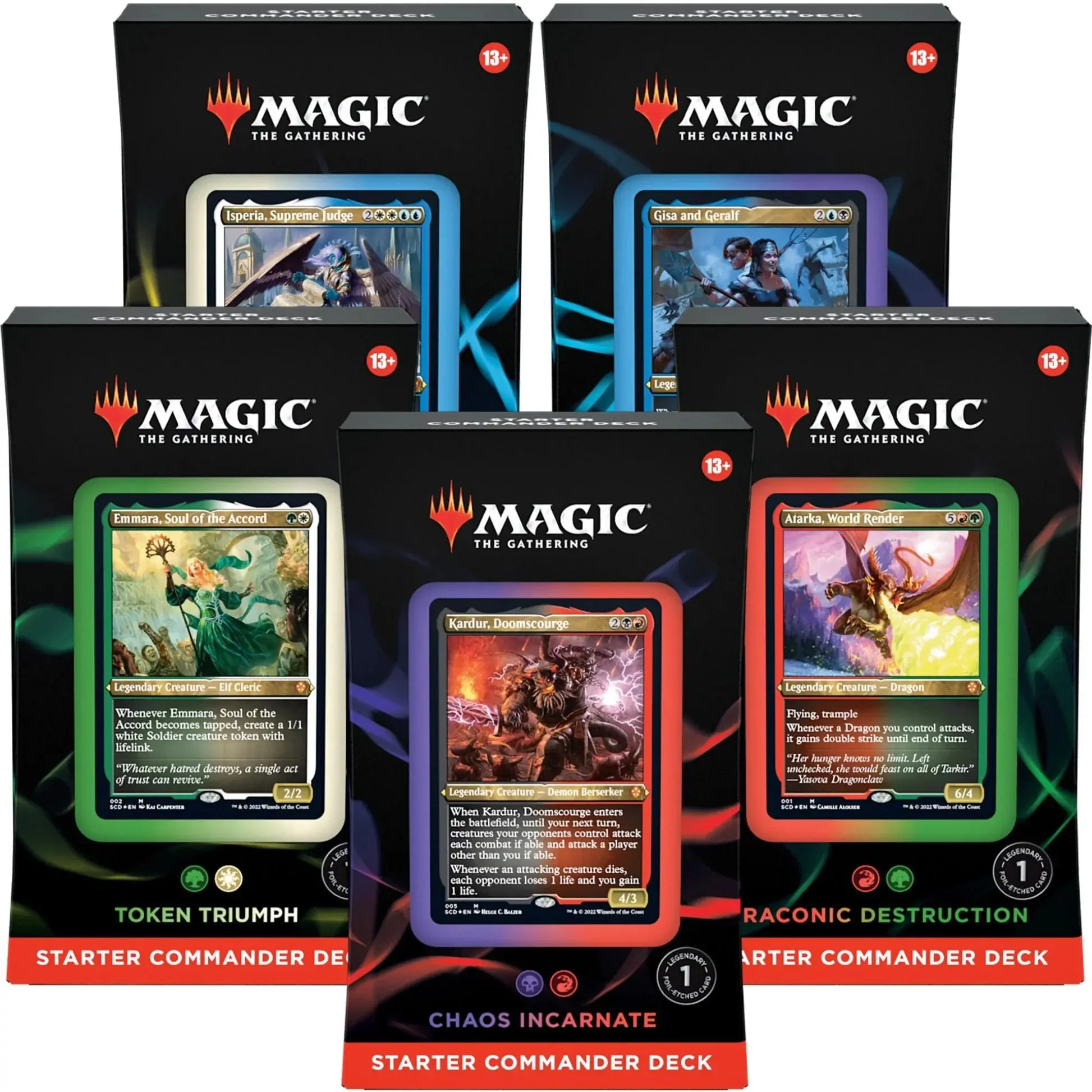 Starter Commander Deck 2022 - Preconstructed Commander Decks
