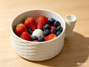 Kitchen Helper: Berry Washer with Vortex Flow, Gentle onSoft Fruits, Easy Drain & Compact Storage