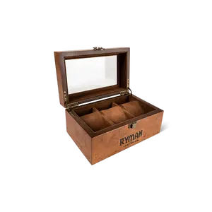 Ryman Burlwood 3 Watch Holder