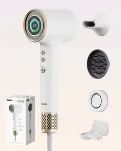 【MERA Ultra】Bi-Ionic Ultra-Speed Aromatic Professional Hair Dryer & Hand Dryer with Magnetic Diffuser & Aromatherapy Nozzle Safe Mode cUL Certified Lightweight for Travel