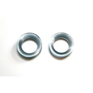 Reflective, Shimmering Silver Double Flare Cat Eye Glass Tunnels, Multi-Size Gauged Ear Fashion Accessories