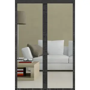 Heavy Duty  Fiberglass Screen Door with Reinforced Mesh - Fits Door Size 32x80inch, Self Sealing, Easy Install, Fresh Air Flow & Keep  Out - Pet and  Friendly,   Design