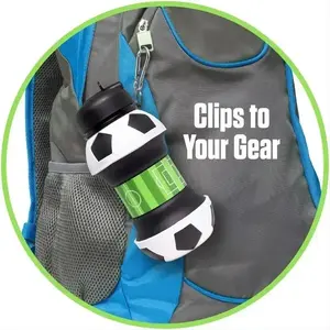 Foldable water bottle 550ML/18.6oz, food grade silicone, ideal for gyms, outdoor activities, and travel, reusable and durableRAIMENTRY