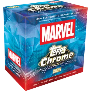 2025 Topps Marvel Chrome Sapphire Edition