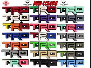 Grille Badge for Toyota Tacoma, 4Runner, FJ Cruiser, Tundra. (LIFETIME WARRANTY) New Colors