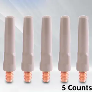 5 Counts Innovative Non-Stick Welding Nozzles for Improved Welding Efficiency Welding Accessories
