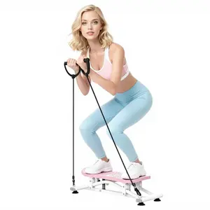 Balance Board with Resistance Band, Ski Balance Trainer, Adult Fitness Equipment - Ski Simulator Balance Board, Low-Impact Ski Trainer, Home Fitness Choice