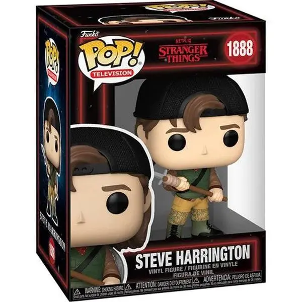 Stranger Things Season 5 Steve Harrington (W4) Funko Pop! Vinyl Figure #1888