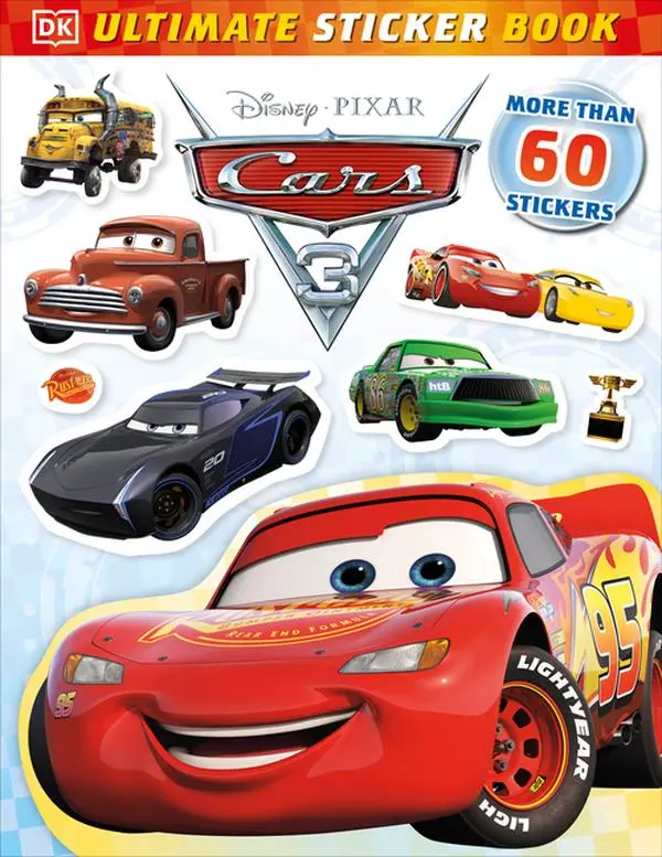 Ultimate Sticker Book: Disney Pixar Cars 3 -- Lauren Nesworthy - Paperback