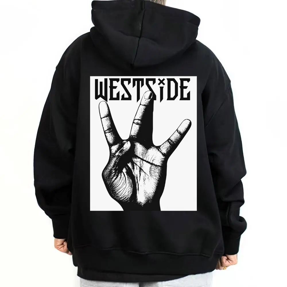 Westide Lowrider Graphic Tee Hoodie Sweatshirt T-Shirt Outfits Casual, Chicanos Clothing, Cholo Clothes Mexican Style,  Print for Outdoor Streetwear