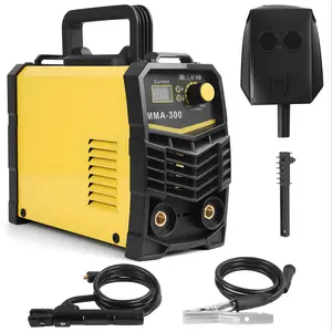 Explorinox MMA-300 Inverter Welding Machine Super Mini Portable Handheld Micro Electric Welder with Digital Display and Accessories