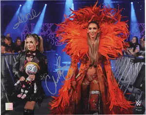 Alexa Bliss and Charlotte Flair WWE Autographed 16" x 20" Dual Photograph - Fanatics Authentic Certified