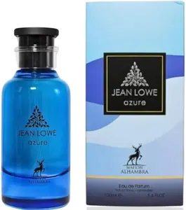 Jean Lowe Azure by Maison Alhambra | Unisex Eau de Parfum 100ml / 3.4 oz | Fresh Citrus & Spicy Touch