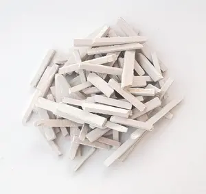 White Slate Pencils (250g) - Natural Limestone Chalk Bars | Thin Slate Pencils | Earthy Goodies Premium Broken Slate