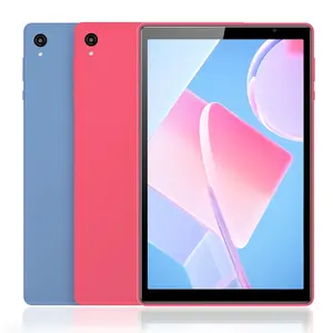 Veidoo 10.1 Inch Business Tablet Android 15, Five-Core 11GB+64GB, 5G WiFi, IPS Eye-Care Screen, Face Recognition, Dual Camera for Remote Work,  Perfect Gift for Business & Students, Rose Pink