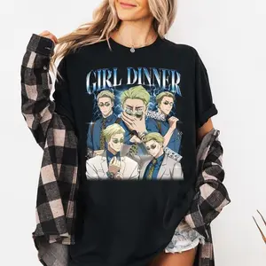Limited Kento Nanami Shirt, Jujutsu Kaisen Shirt, Anime Shirt, Gift For Him, Gift For Her, Girl Dinner Shirt