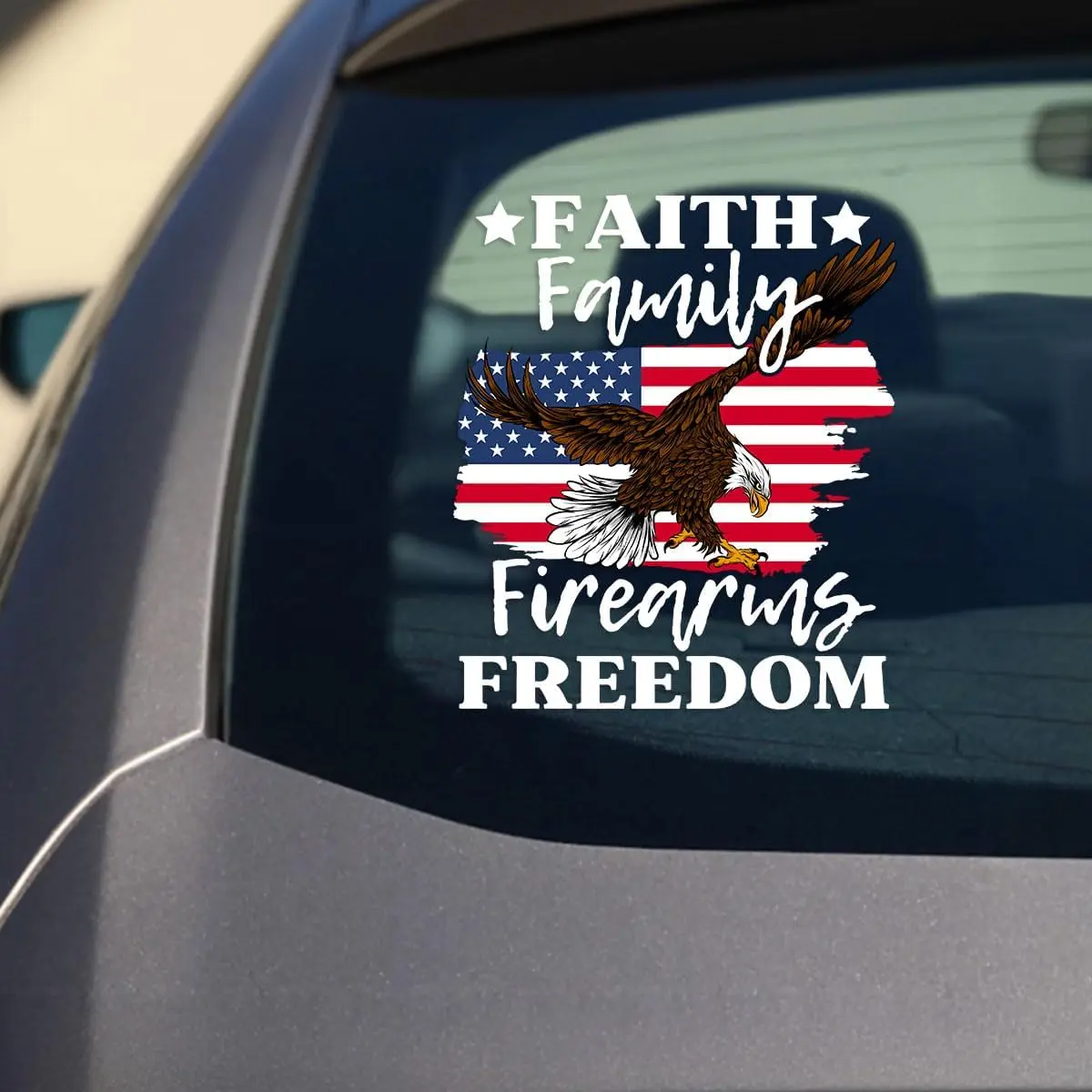 USA Eagles 250th Anniversary Semiquincentennial 1776-2026 Car Window Decal, America Eagle Stickers