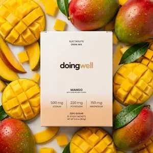 Mango Daily Hydration Electrolyte Drink Mix | 15 Sticks