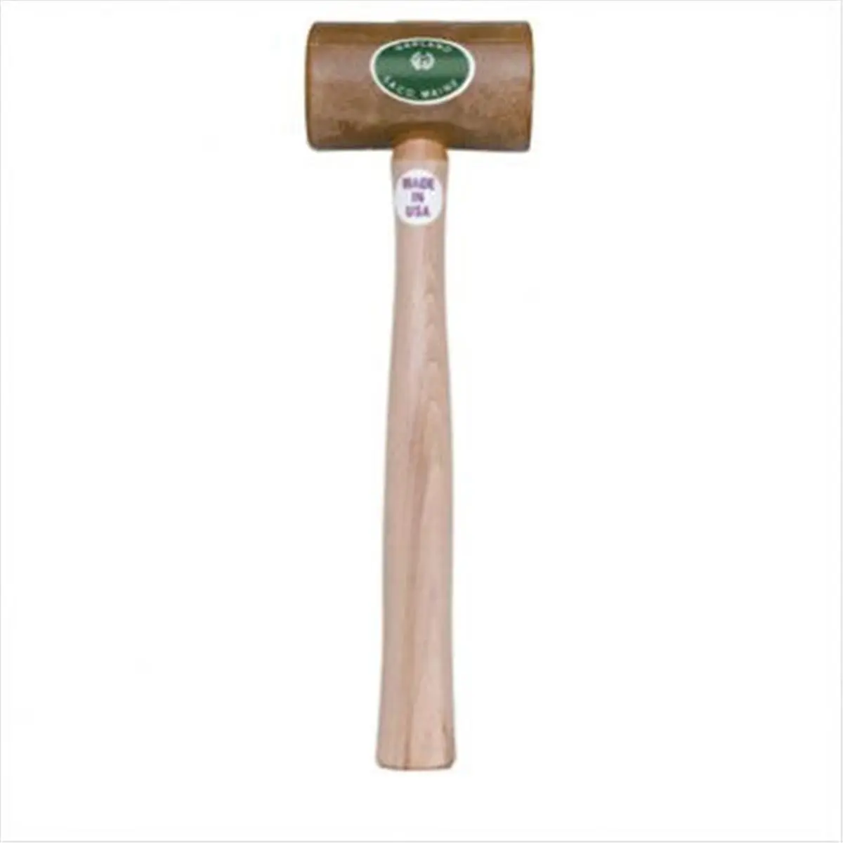 Garland Mfg 311-11001 Broad-Faced Striking Mallet - Tough, Long-Wearing Water Buffalo Rawhide, Size 1