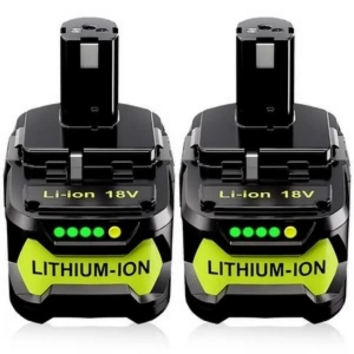 2Pack 5000mAh Replacement for Ryobi 18V Battery P102 P103 P104 P105 P107 P108, Compatible with Ryobi 18V ONE+ Cordless Tools
