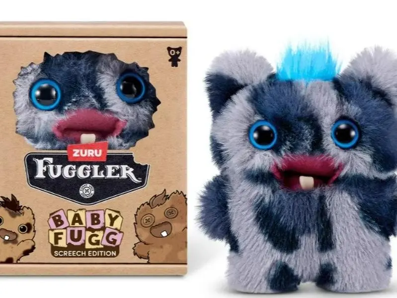 Fuggler Baby Fugg Screech Edition 3.5"-Screech (Blue & Gray)