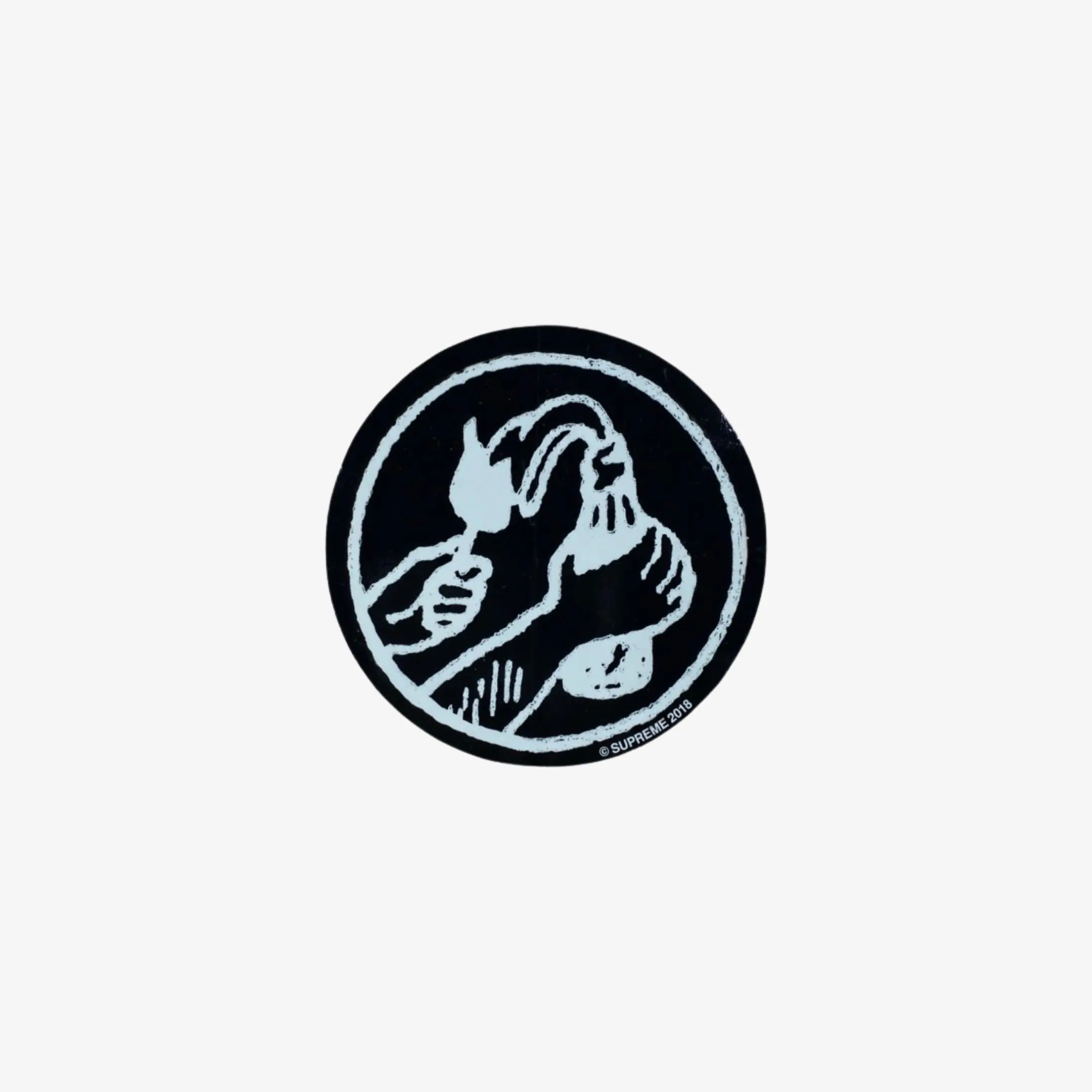 Supreme Sticker 'Molotov Cocktail' Black (SS18)