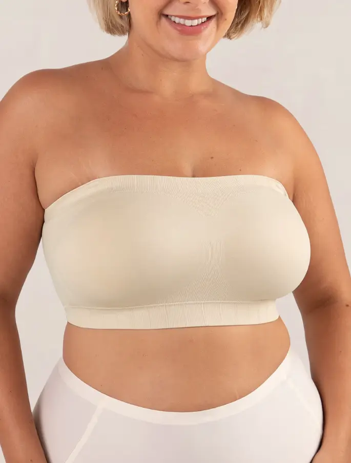 Truekind Convertible Strapless Bandeau Bra