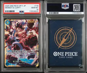 2025 ONE PIECE JAPANESE OP11-A FIST OF DIVINE SPEED MONKEY D. LUFFY 118